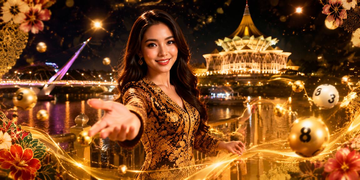 Tiket loteri Malaysia dengan simbol bertuah khas tempatan