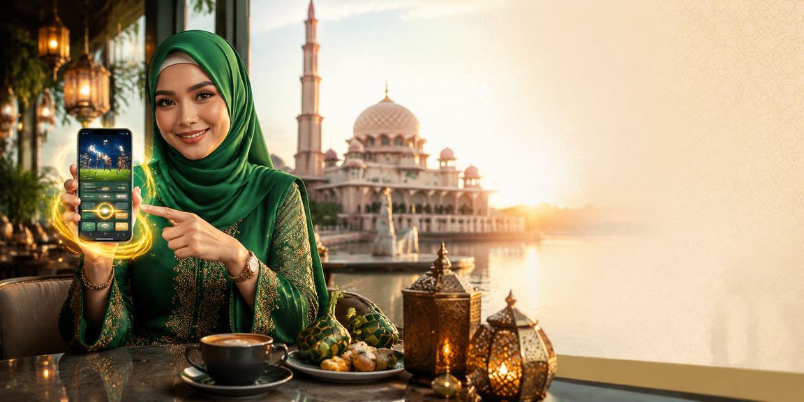 Pengguna puss888 di Putrajaya menikmati hiburan mudah alih secara bertanggungjawab semasa Hari Raya